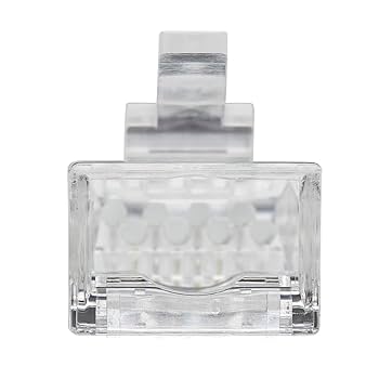 Amazon.com: Tripp Lite Ca6 RJ45 Pass-Through UTP Modular